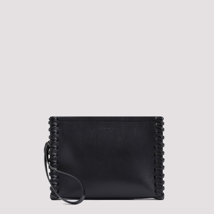 Black Leather Pouch-0