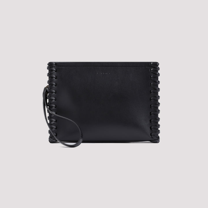 Black Leather Pouch-2