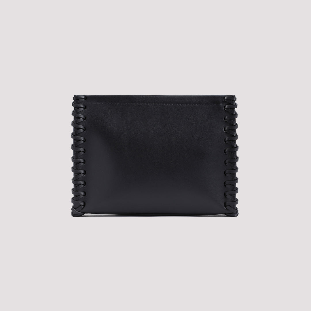 Black Leather Pouch-3