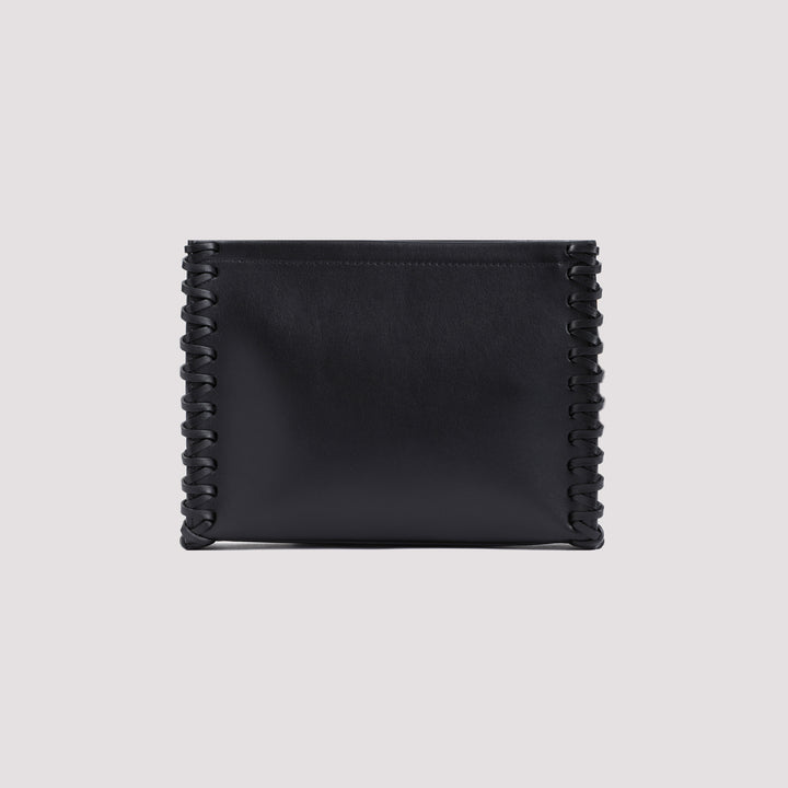 Black Leather Pouch-3