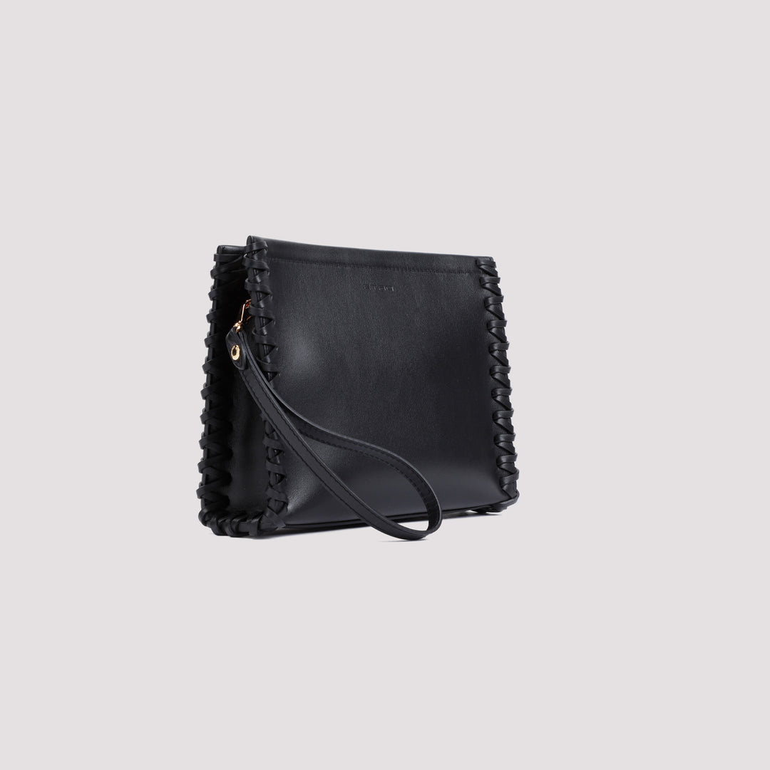 Black Leather Pouch-4