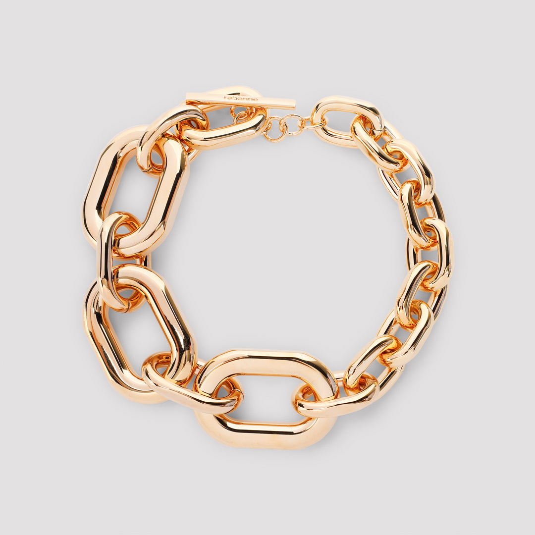 Gold XL Link Neck Choker-0