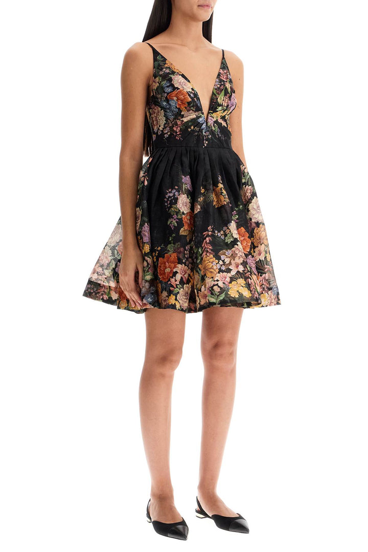 short floral dress-1