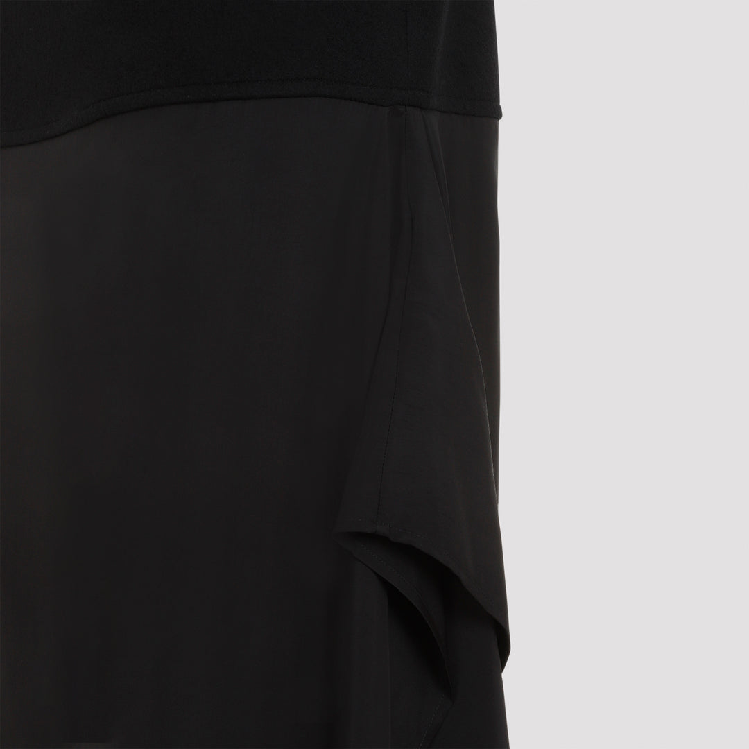 Black Wool Skirt-4