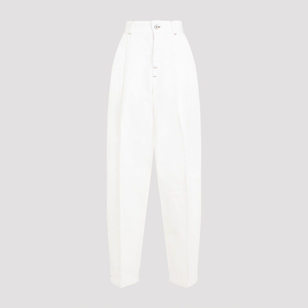 Off White Le De-Nimes Curzio Cotton Jeans-0