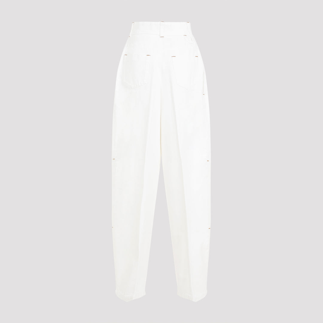 Off White Le De-Nimes Curzio Cotton Jeans-3