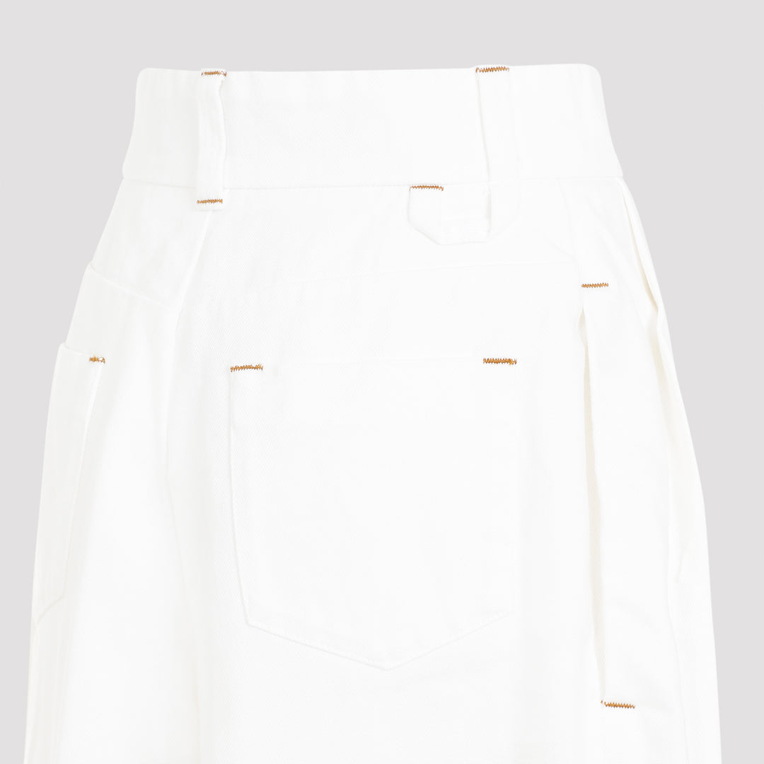 Off White Le De-Nimes Curzio Cotton Jeans-4