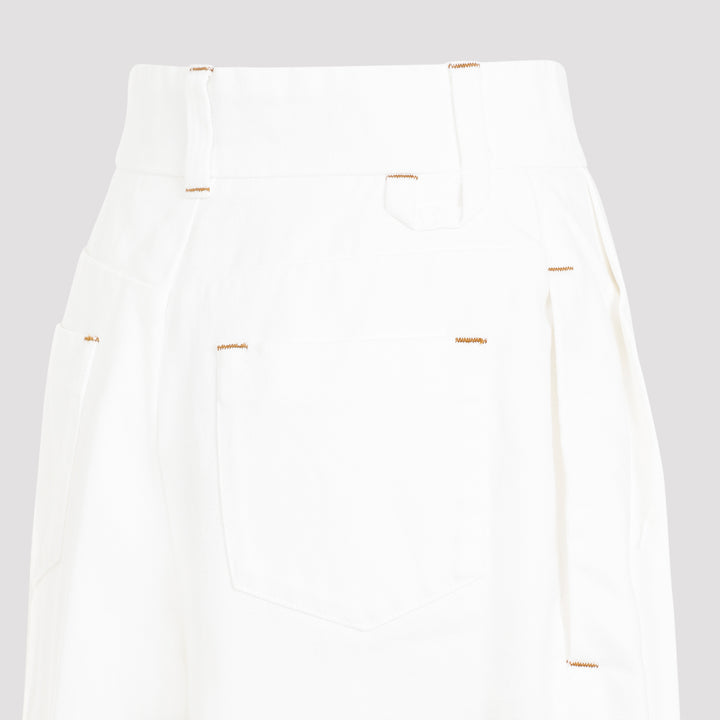 Off White Le De-Nimes Curzio Cotton Jeans-4