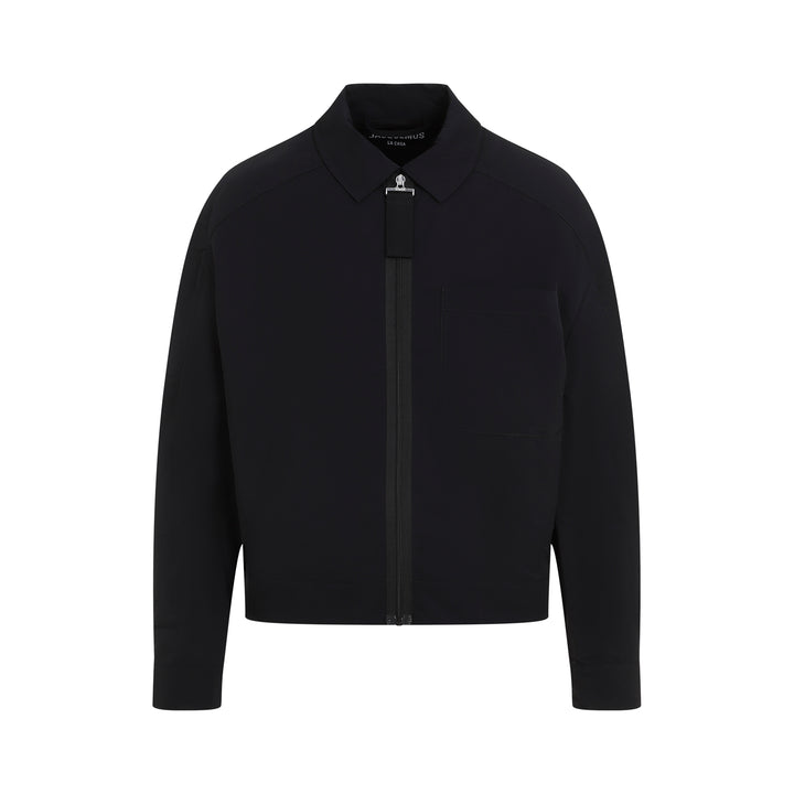 Black Le Blouson Linu Polyamide Jacket-1