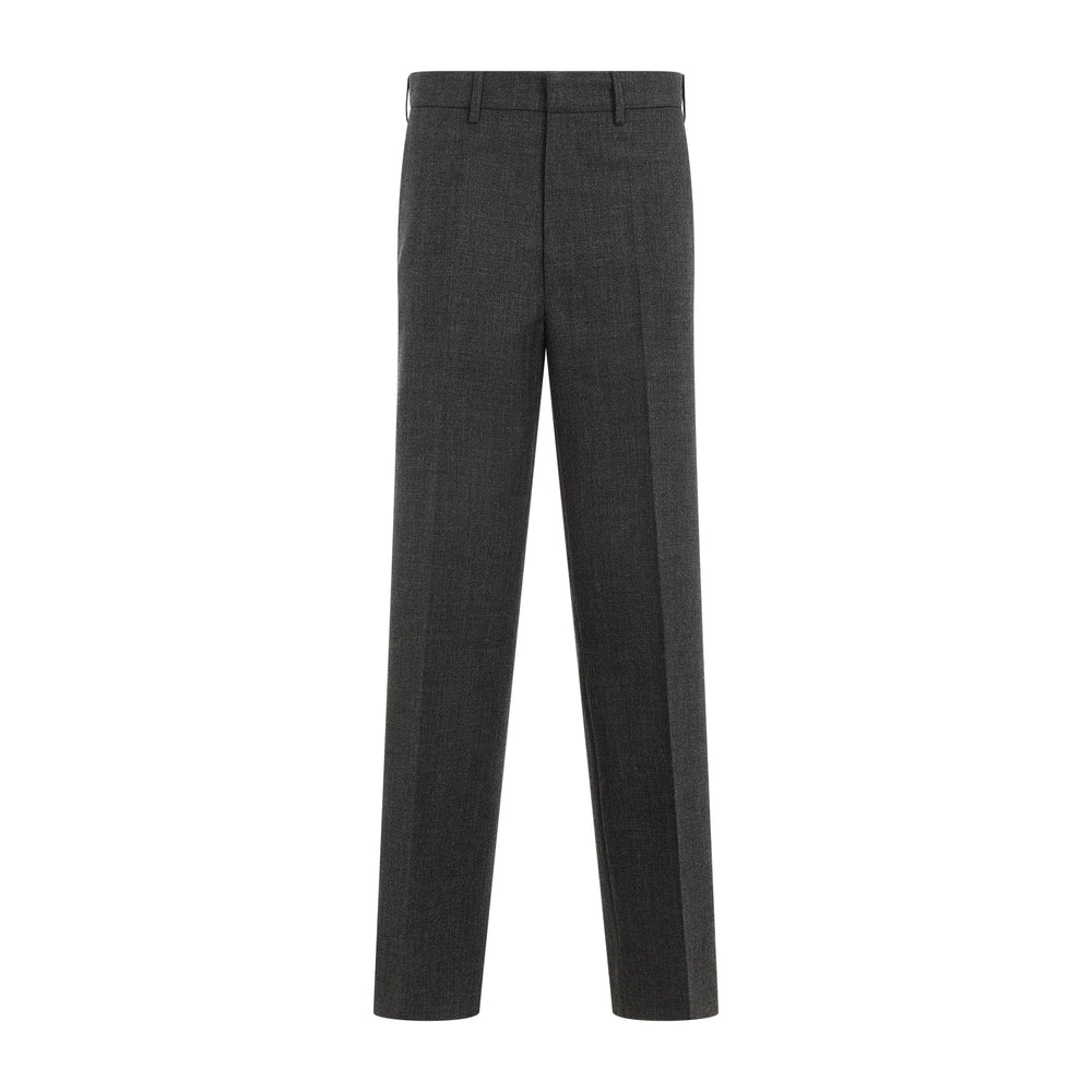 Grey Wool Pants-1