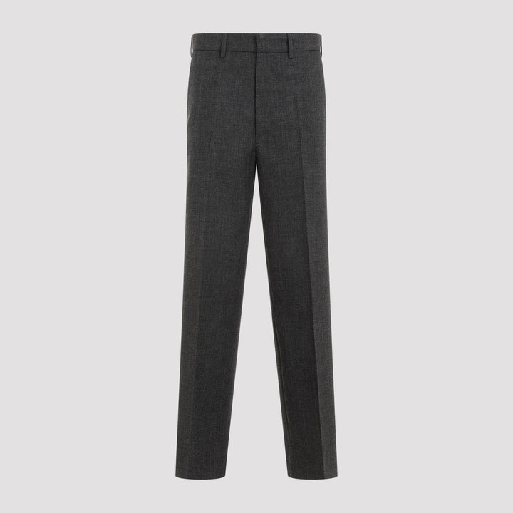 Grey Wool Pants-2