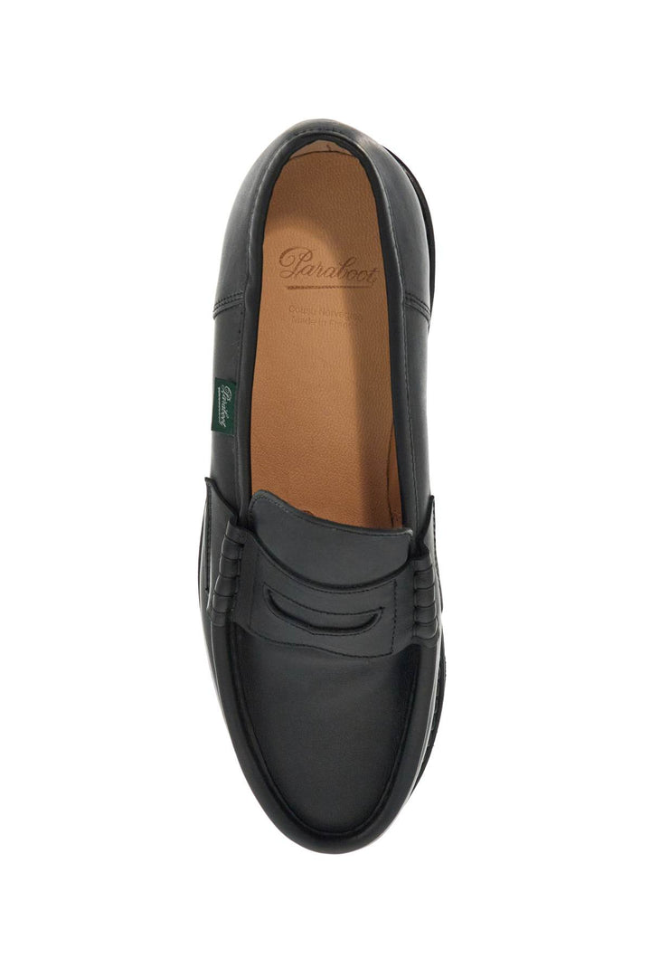 leather reims penny loafers-1