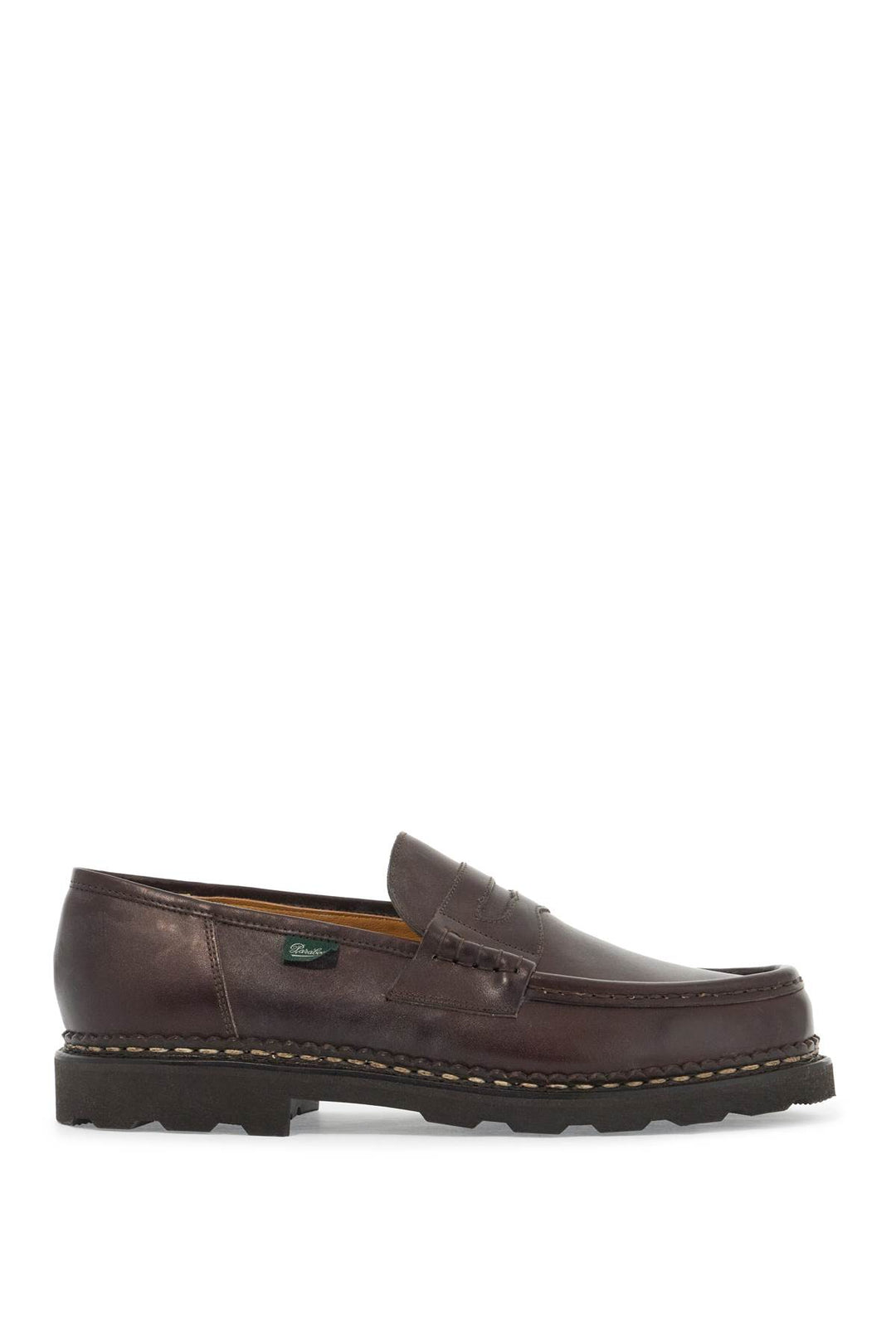 leather reims penny loafers-0