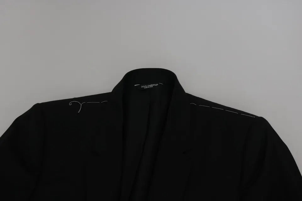 Black Slim Jacket Coat Blazer MARTINI