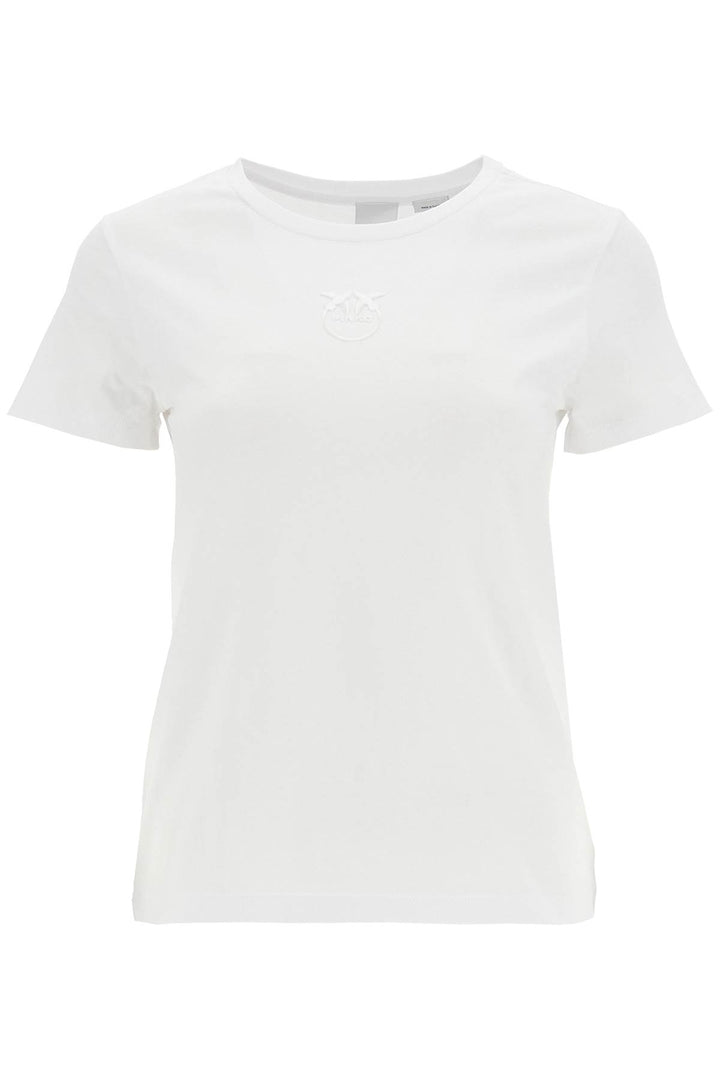 short-sleeved t-shirt with embroidery-0