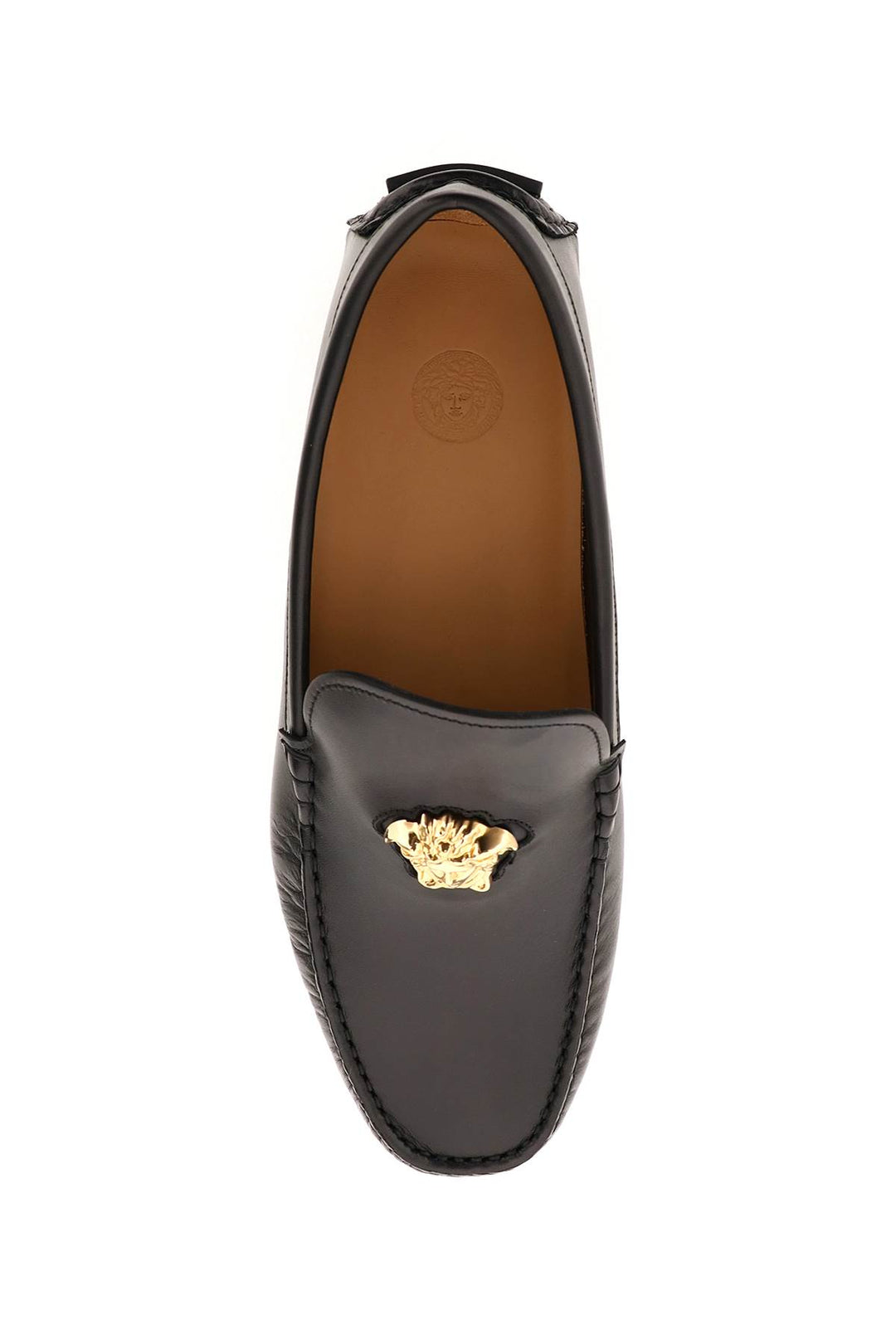 la medusa leather loafers-1