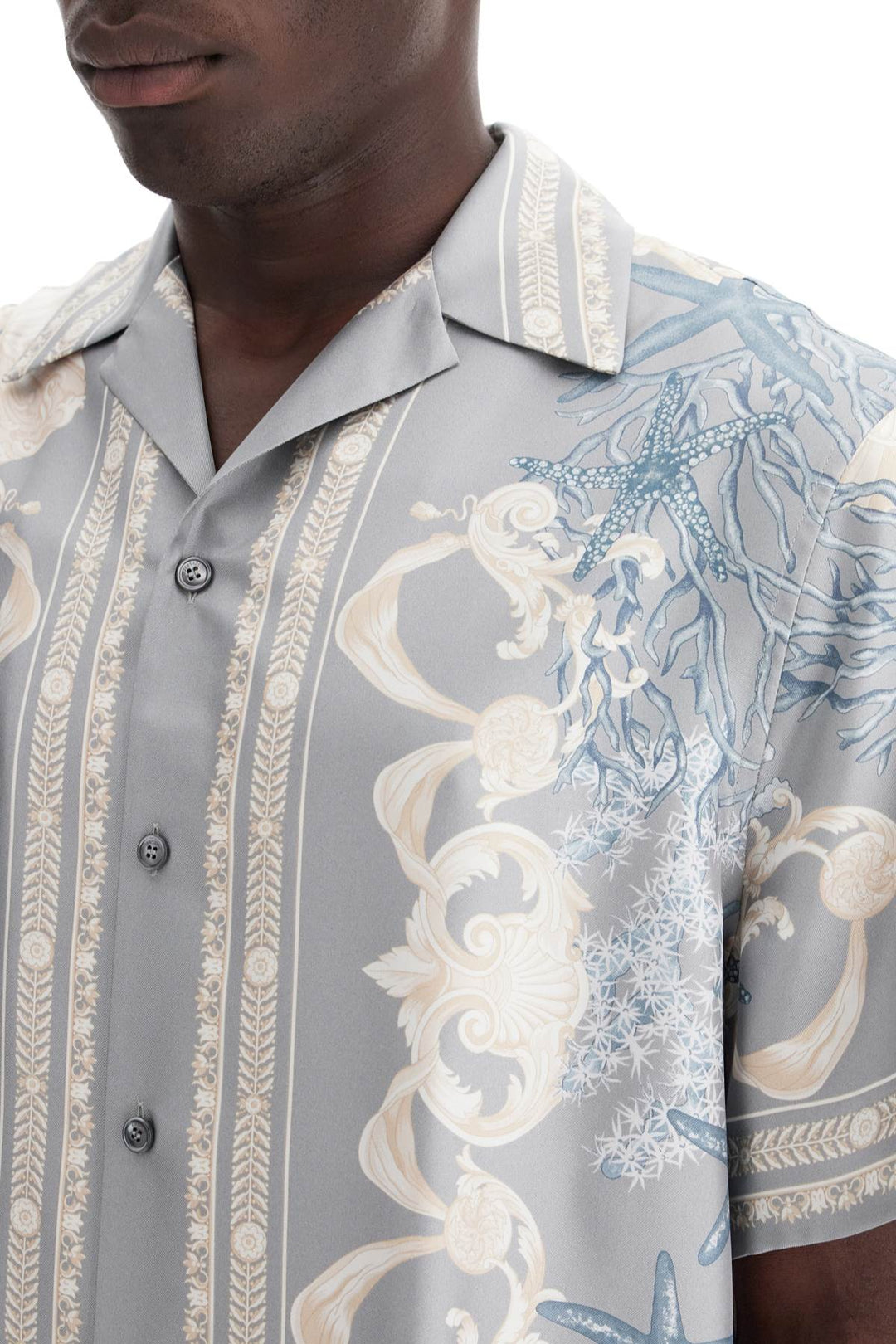 baroque printed silk bowling shirt set for the-3