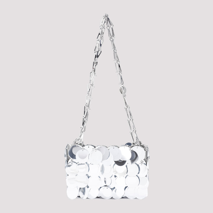 Silver Sparkle Nano Polyester Pochette-0