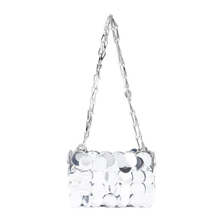 Silver Sparkle Nano Polyester Pochette-1