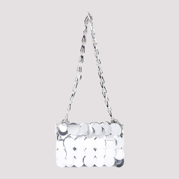 Silver Sparkle Nano Polyester Pochette-3