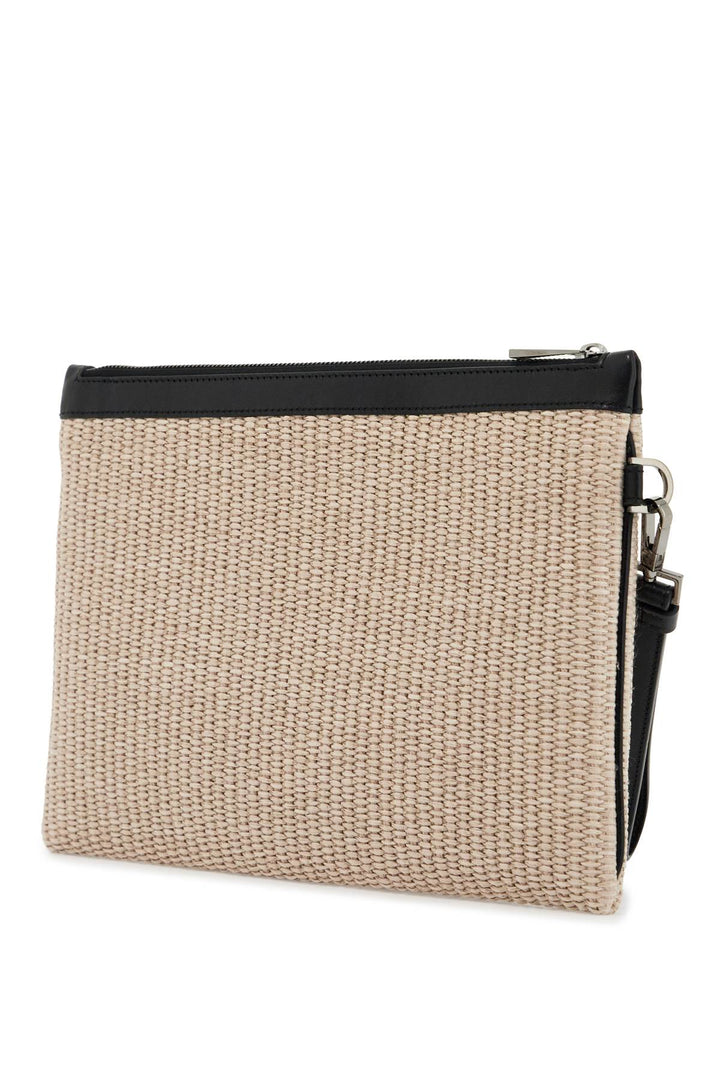 raffia pouch for-1