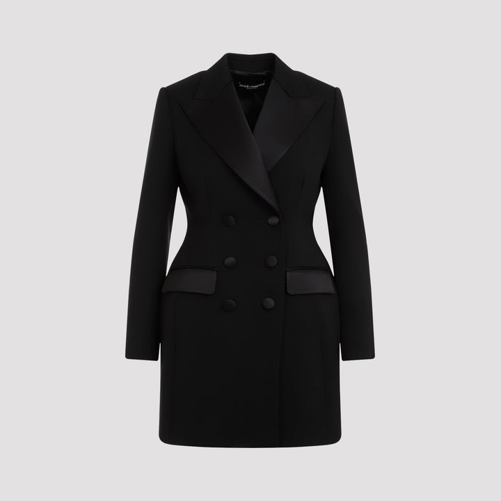 Black Virgin Wool Jacket-0