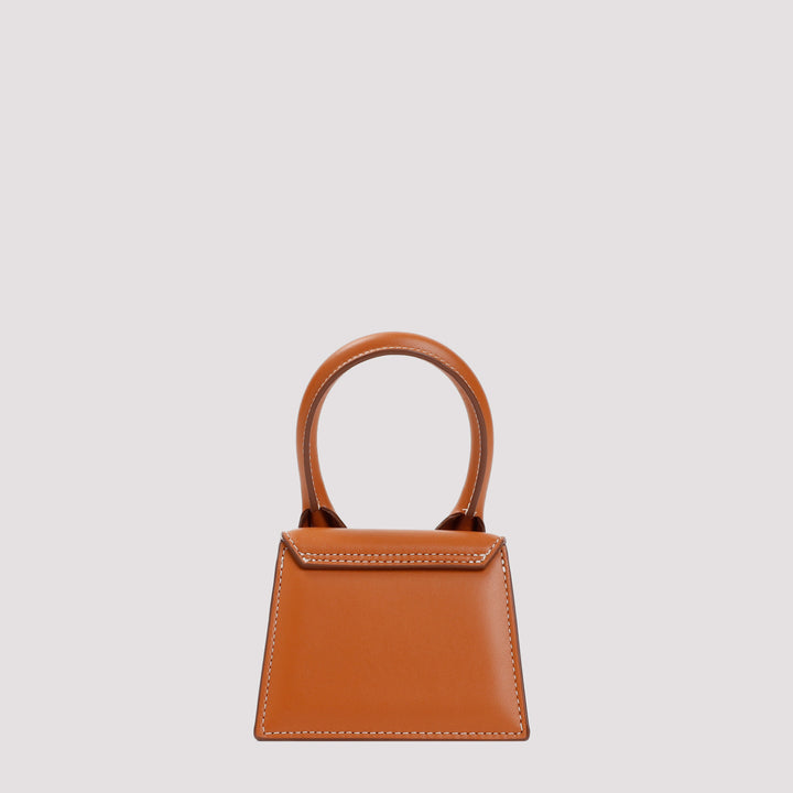 Light Brown Leather Le Chiquito Homme Bag-3