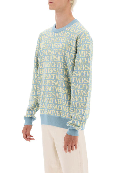 monogram cotton sweater-3