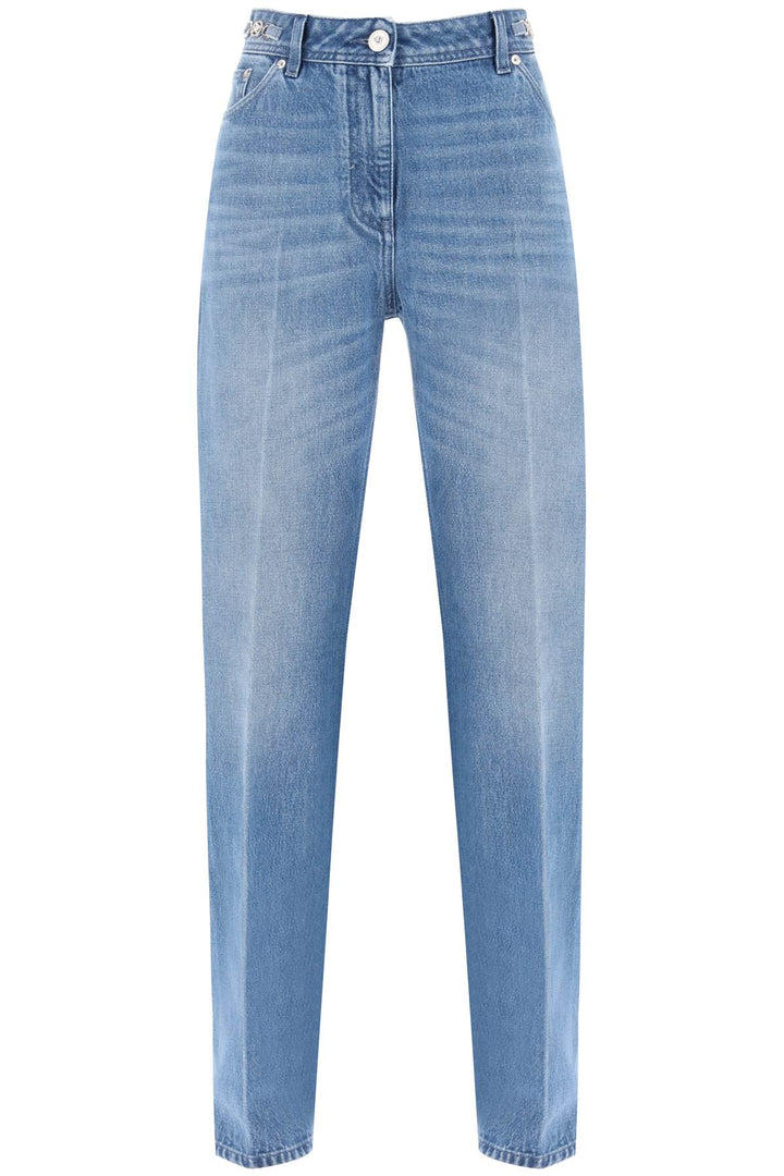 boyfriend jeans with tailored crease-0