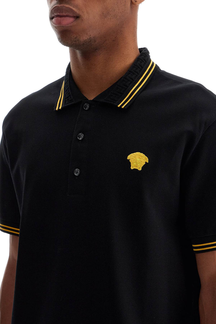 medusa polo shirt-3