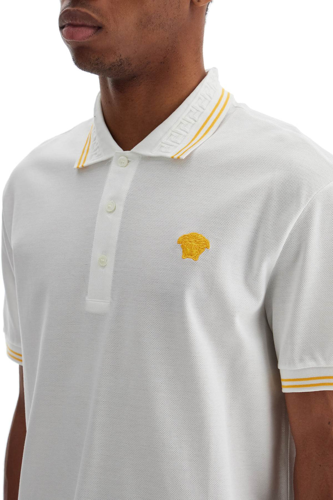 medusa polo shirt-3