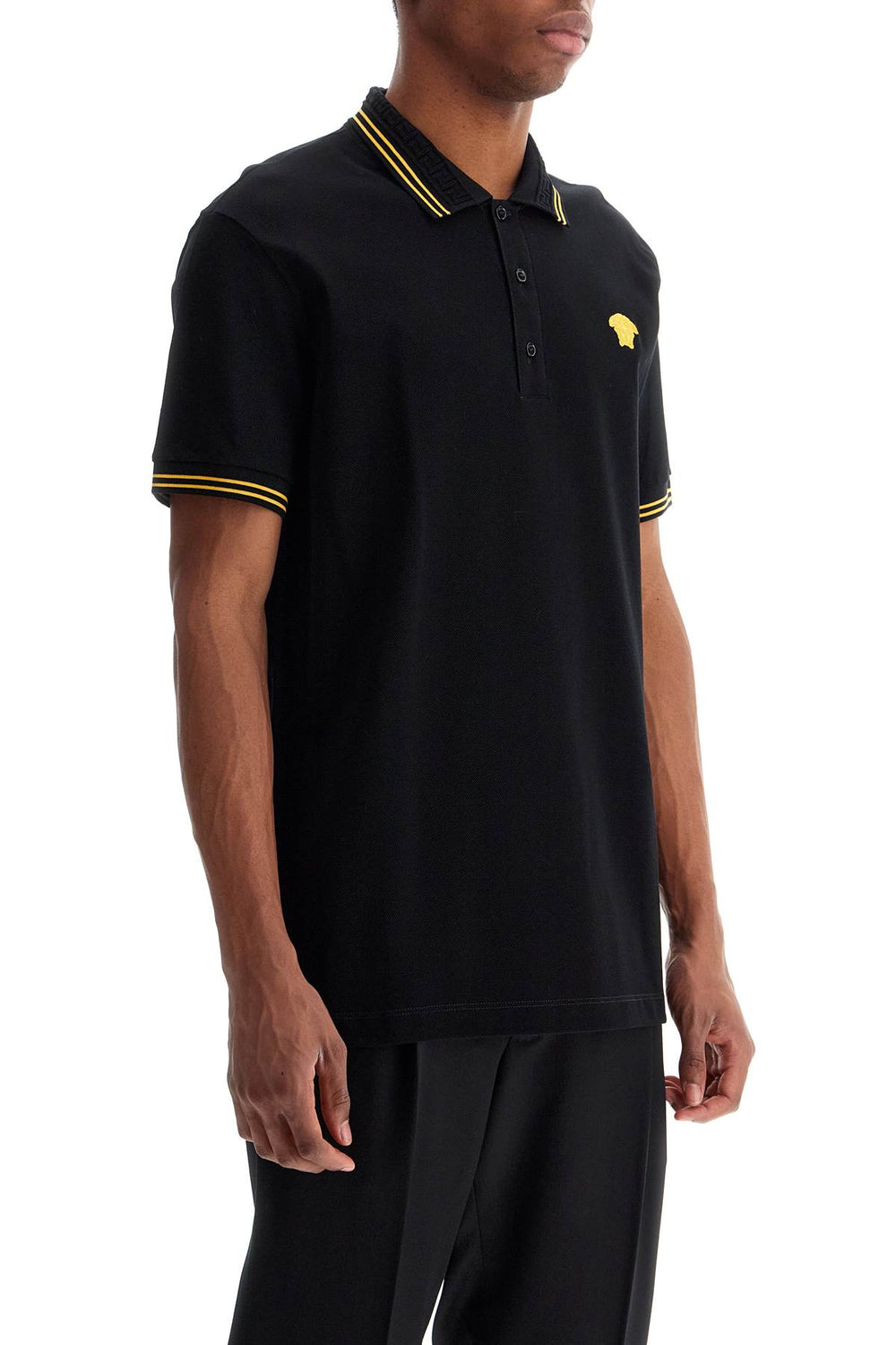 medusa polo shirt-1