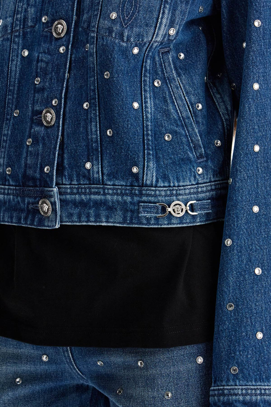 "starry sky denim jacket-3