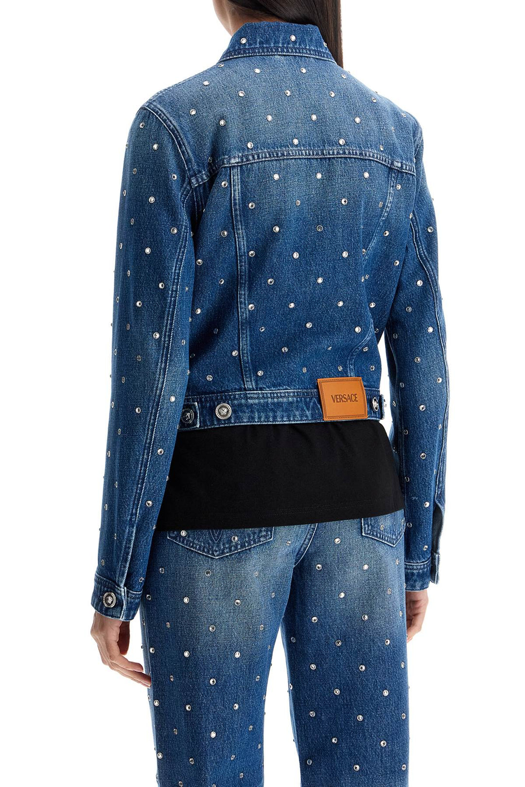 "starry sky denim jacket-2