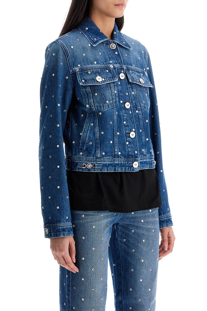 "starry sky denim jacket-1