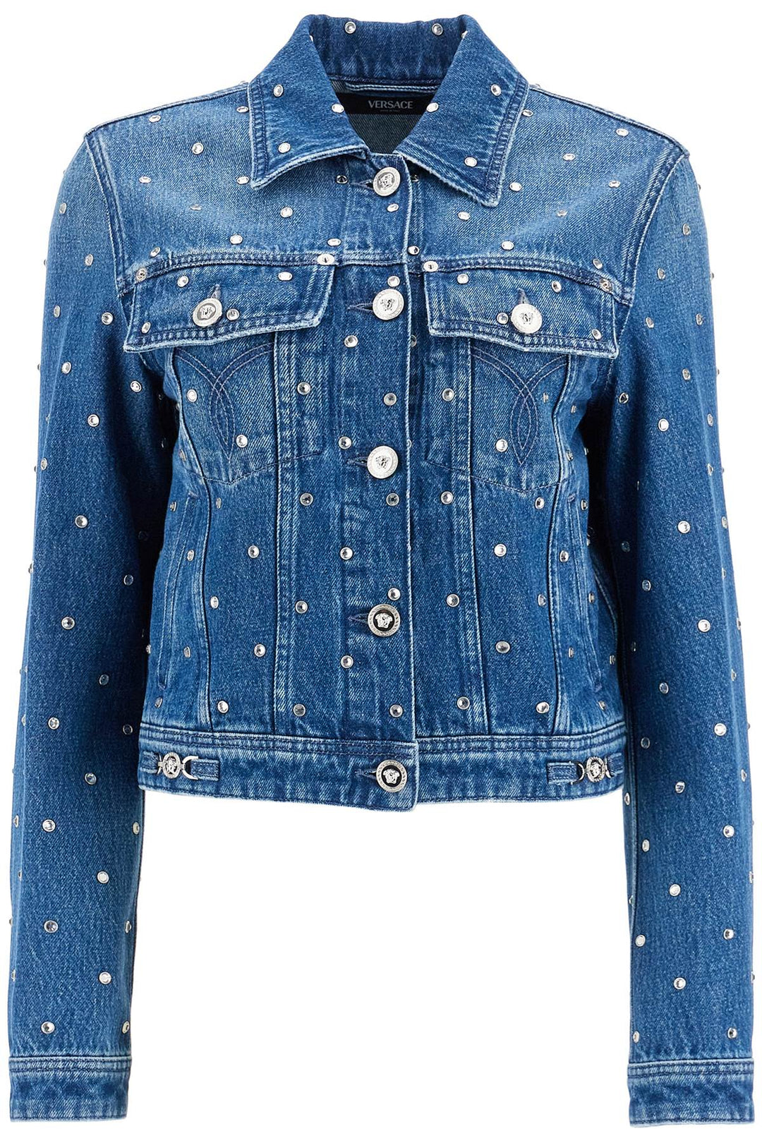 "starry sky denim jacket-0