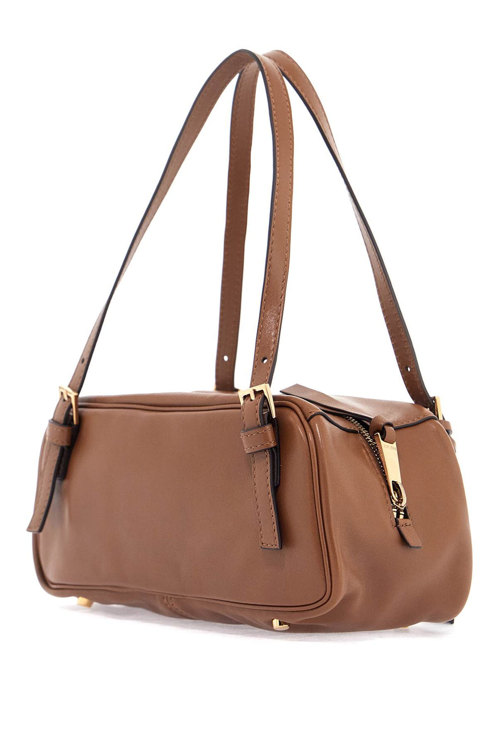 nappa leather bowling bag-1