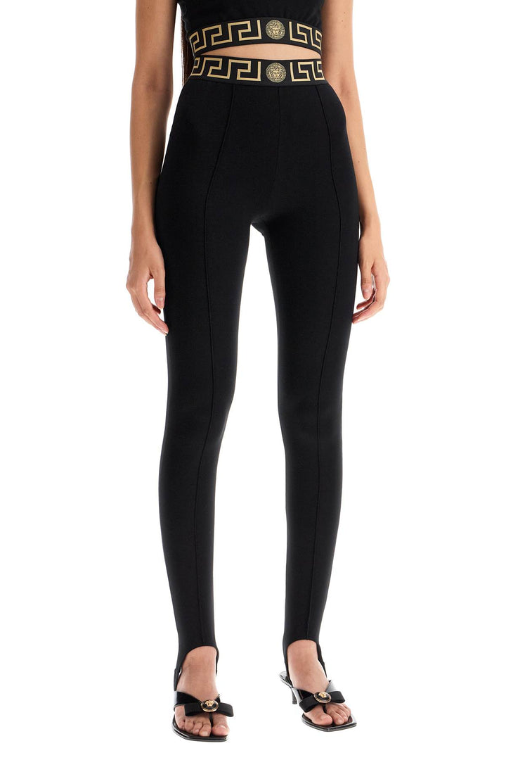 leggings with stirrup and greek band-1