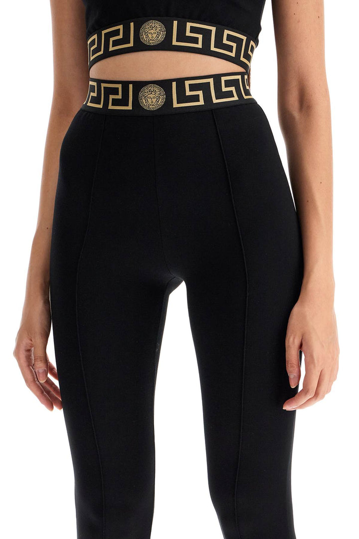 leggings with stirrup and greek band-3