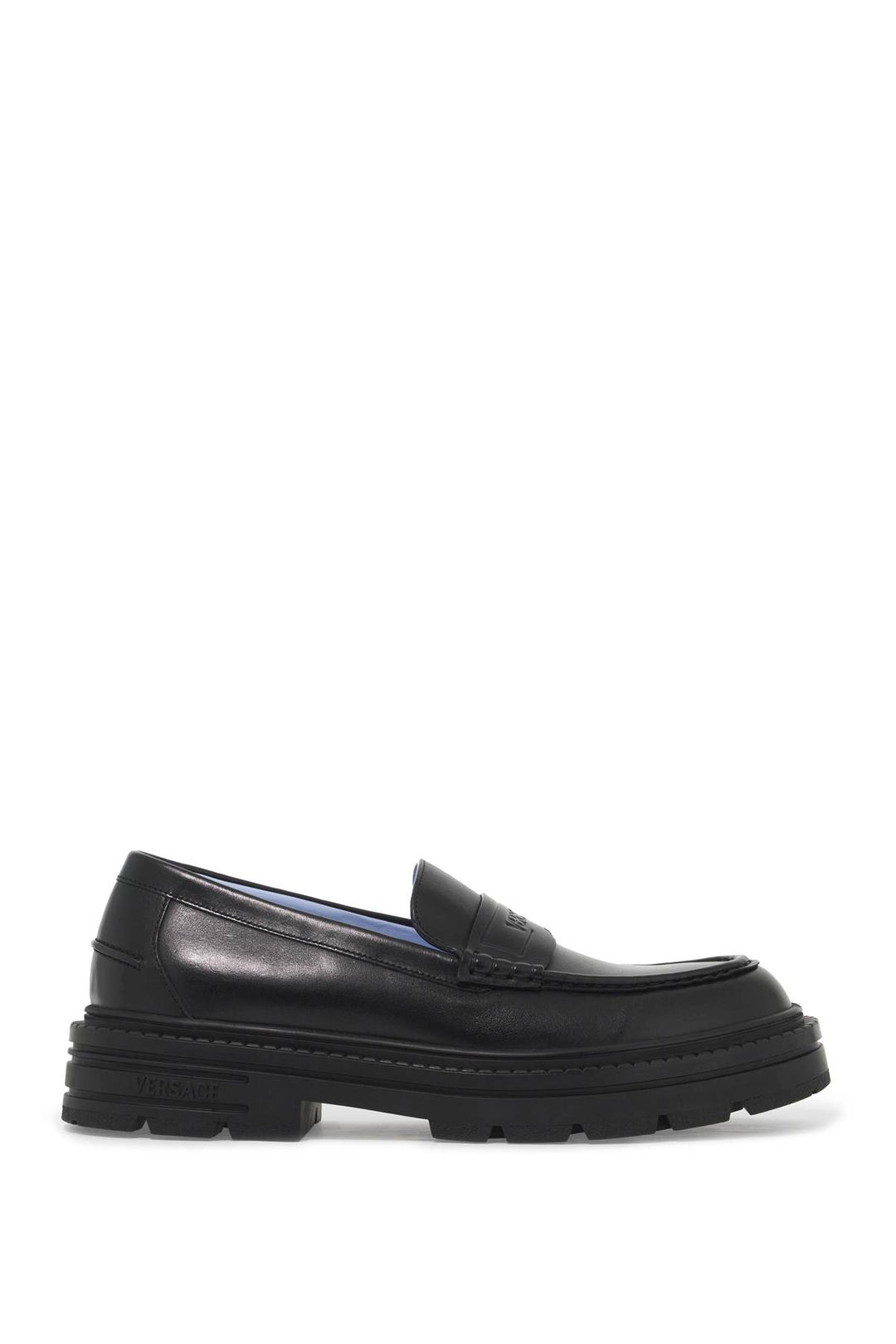 smooth leather adriano loafers in-0