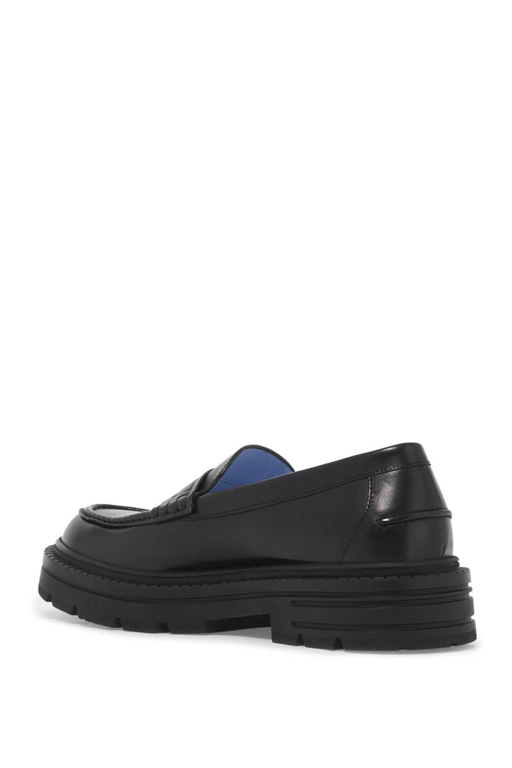 smooth leather adriano loafers in-2