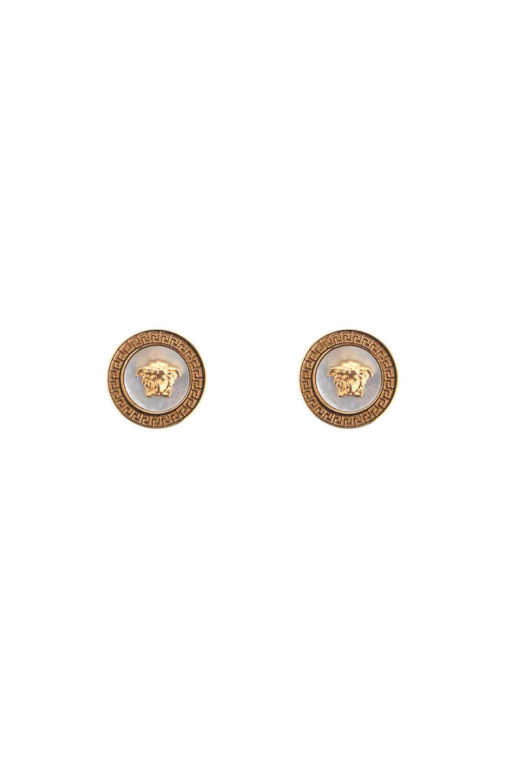 ic button earrings by orecch-0