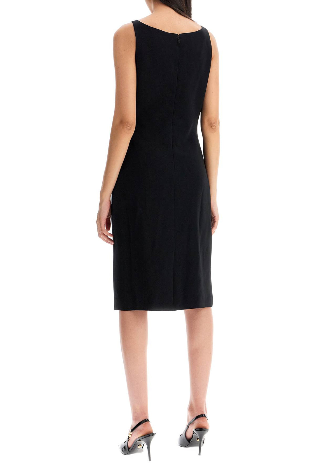 stretch cady sheath dress-2