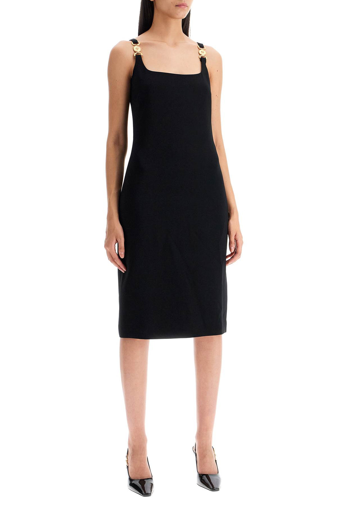 stretch cady sheath dress-1