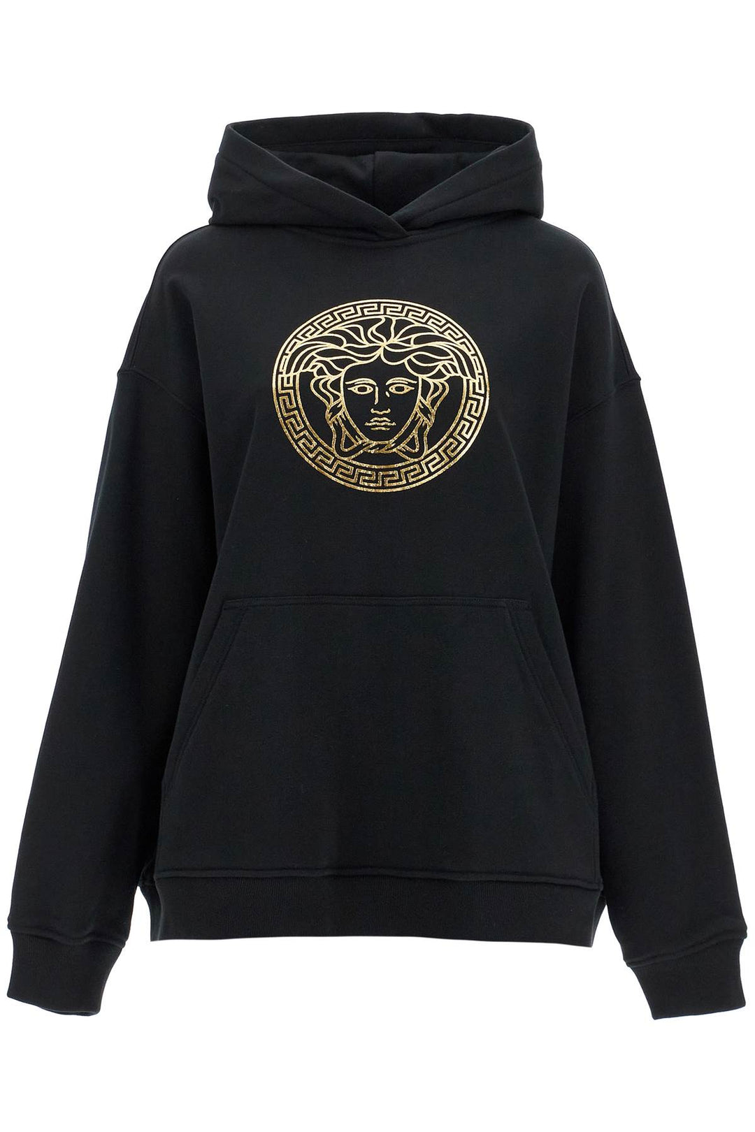 hooded sweatshirt with med-0