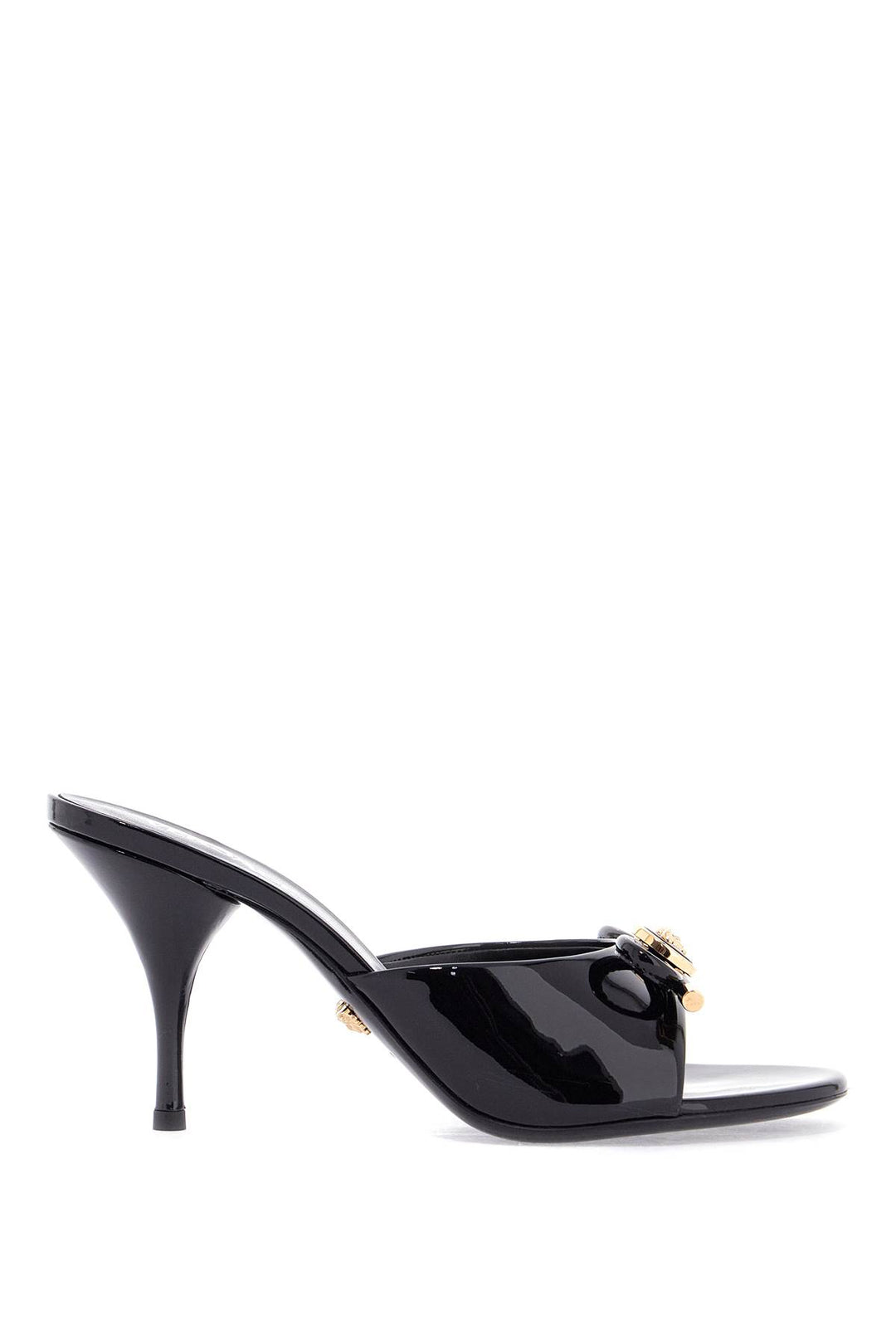 "opera bow patent leather mules-0