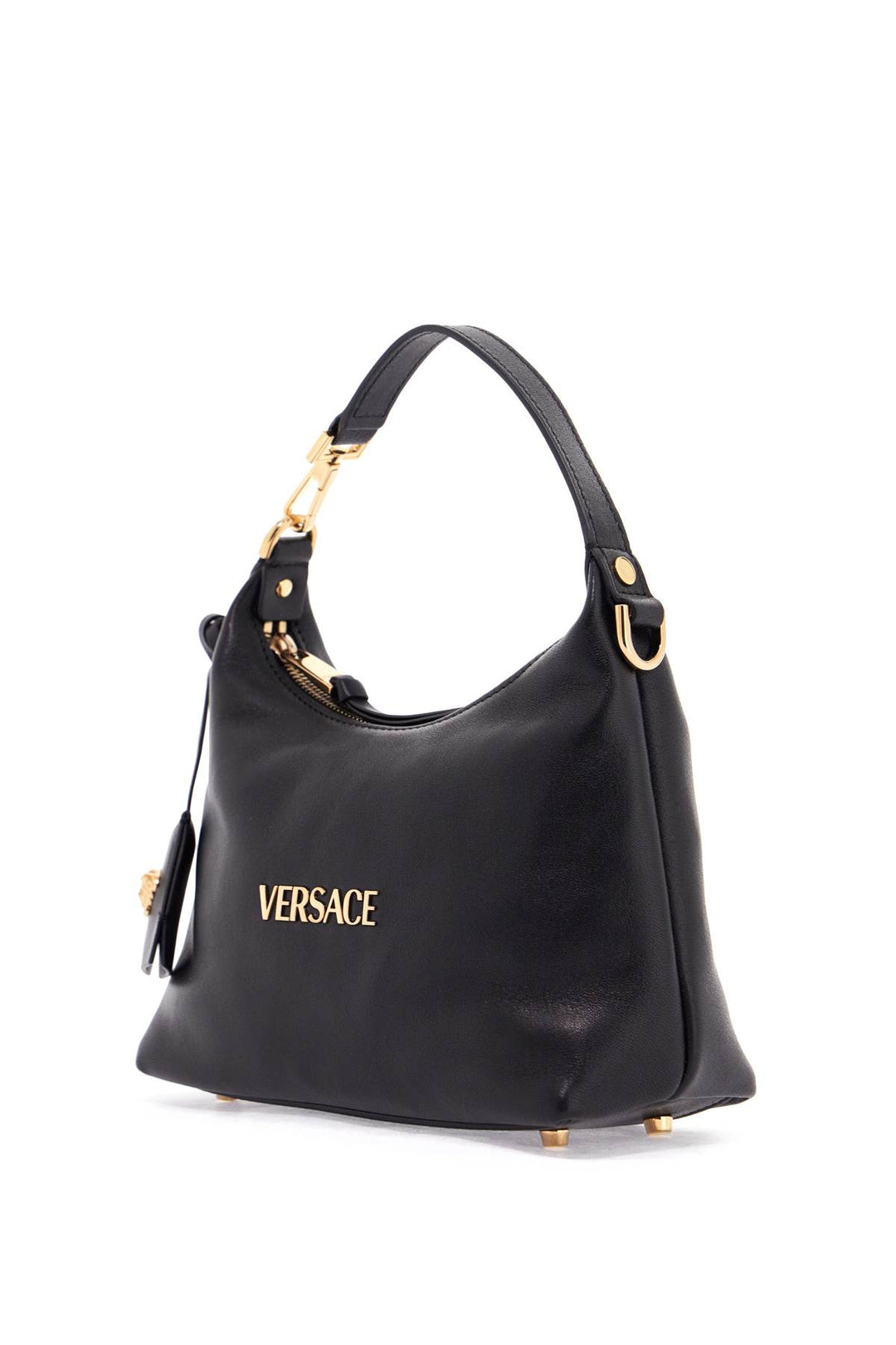 versace nappa leather hobo bag-2