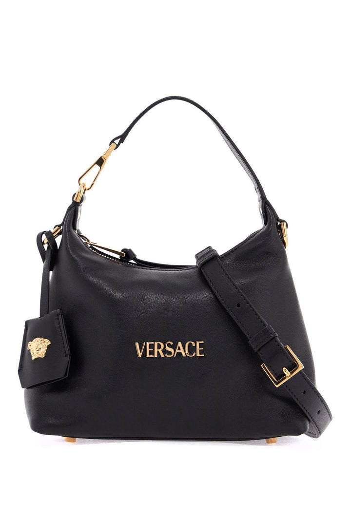 versace nappa leather hobo bag-0