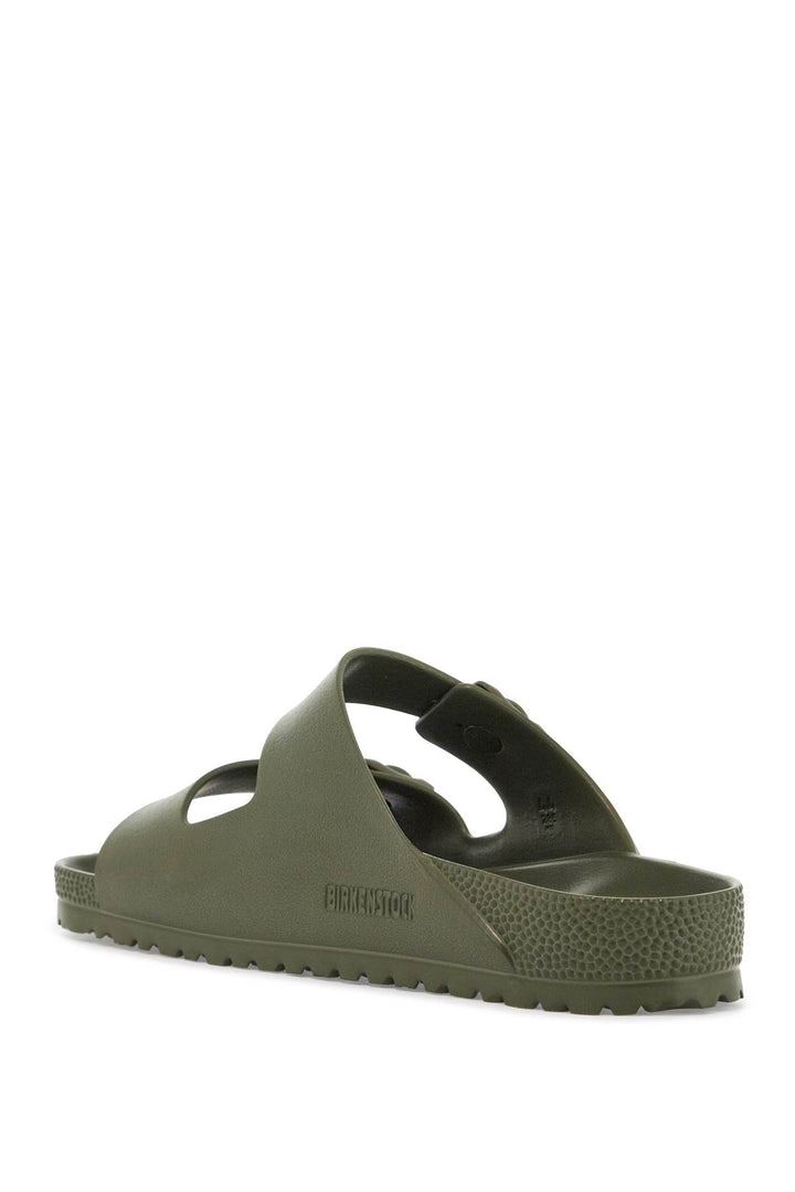 khaki synthetic arizona eva slippers with two straps-2