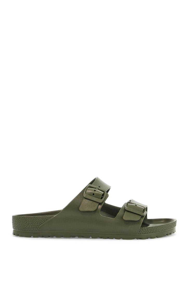 khaki synthetic arizona eva slippers with two straps-0